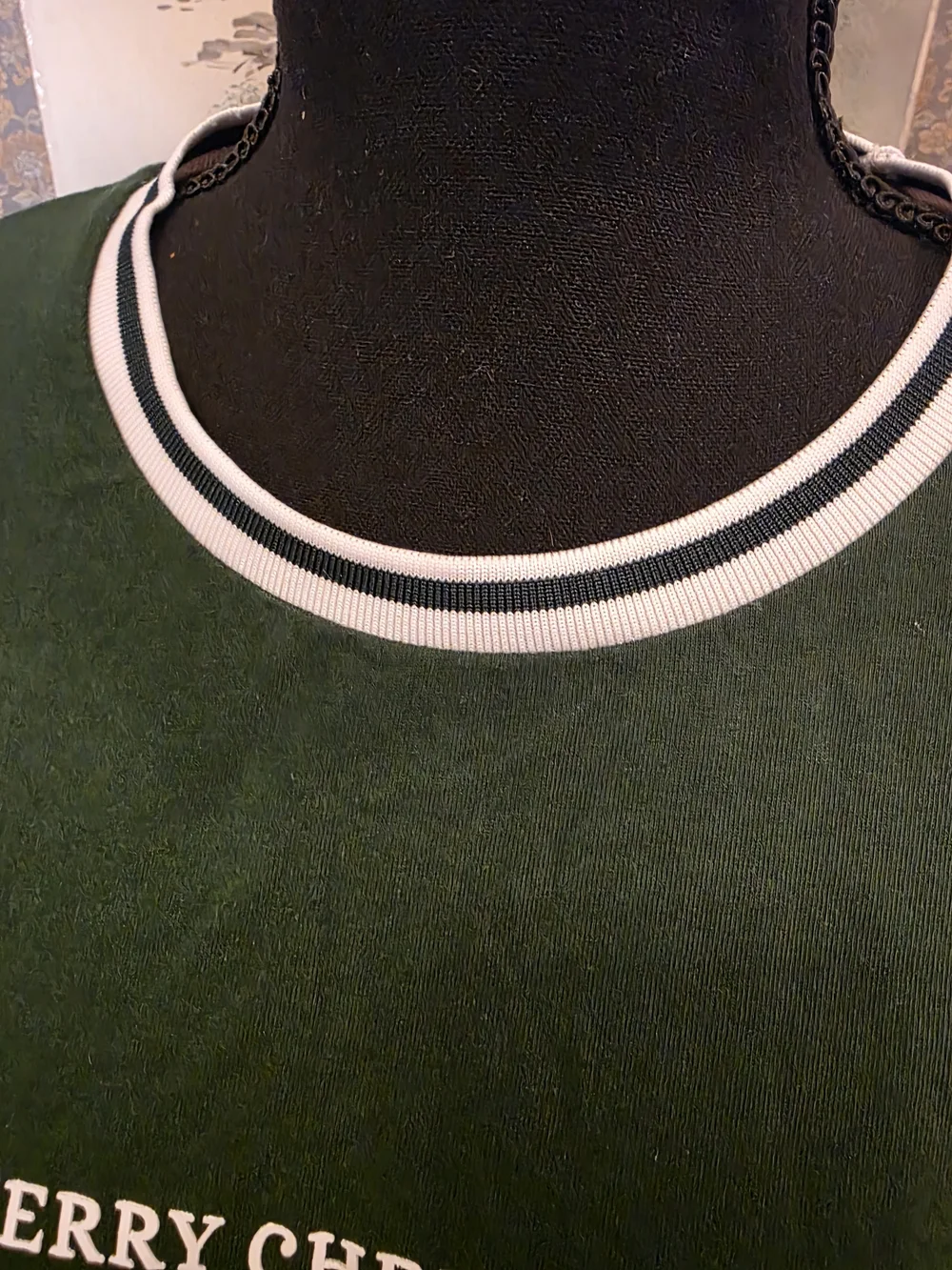 Merry Christmas Green Holiday Tee